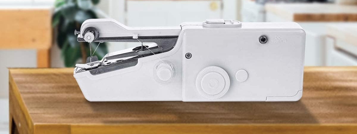 Mini Machine à Coudre Portable, main couture portative electrique machines  à coudre pour débutant adulte tissu à main [8] - Cdiscount Electroménager