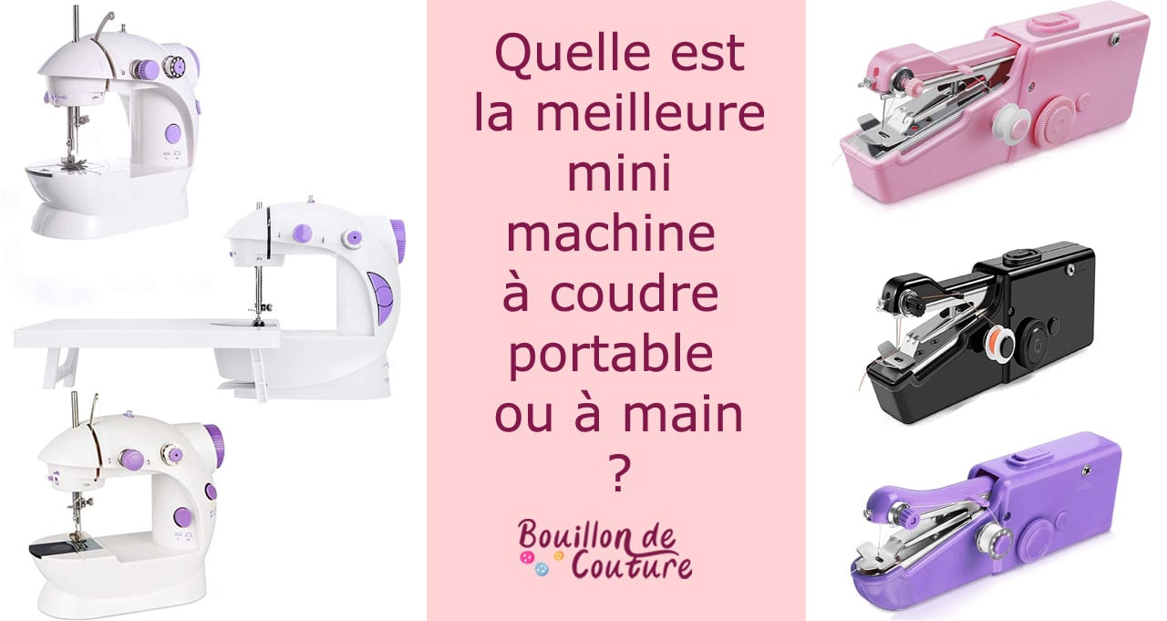 Mini Machine a Coudre Portable Manuel Multifonctionnel Pour Voyage Ligne  Unique